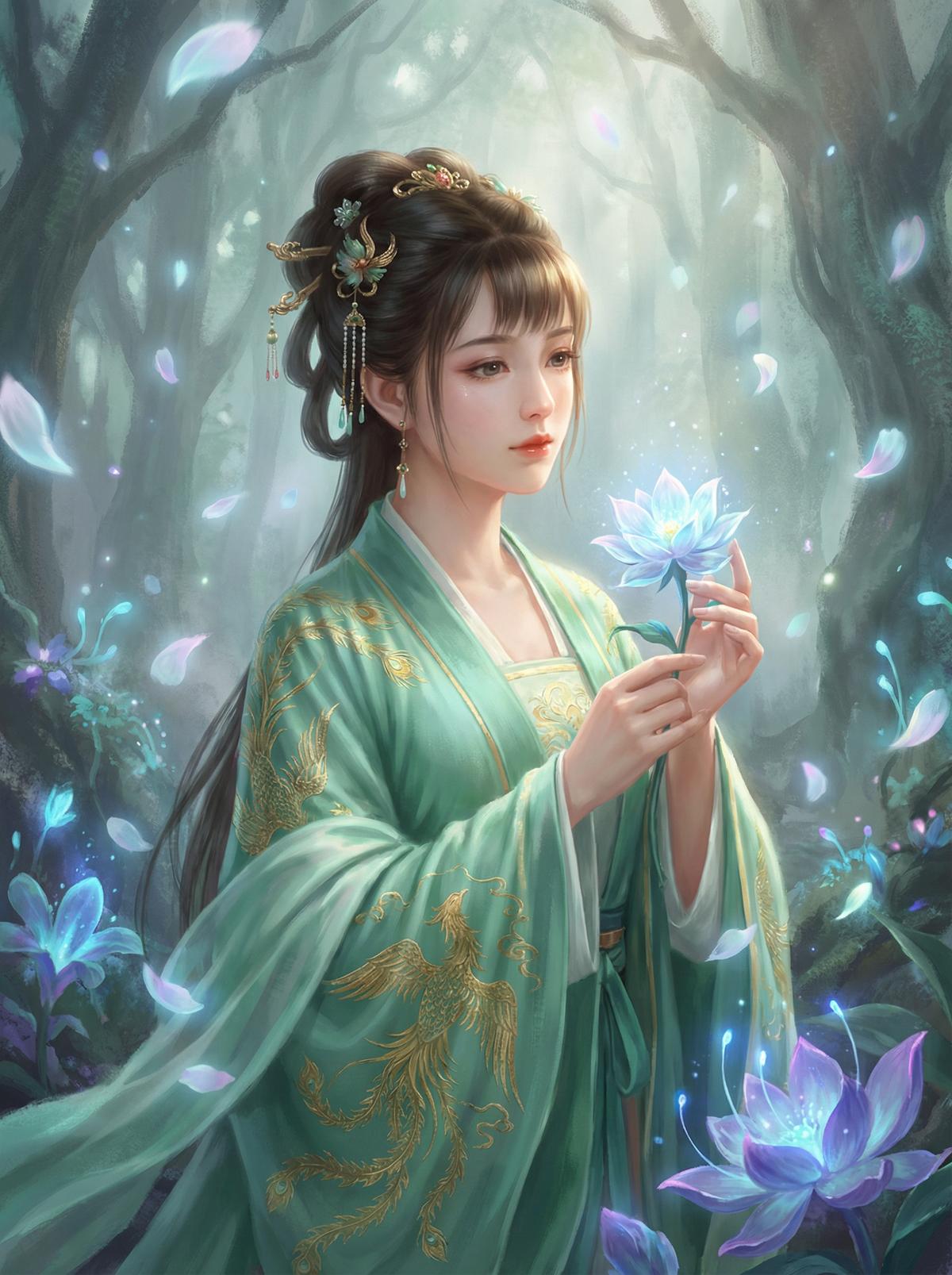 女神视频TikTok风格植物短视频